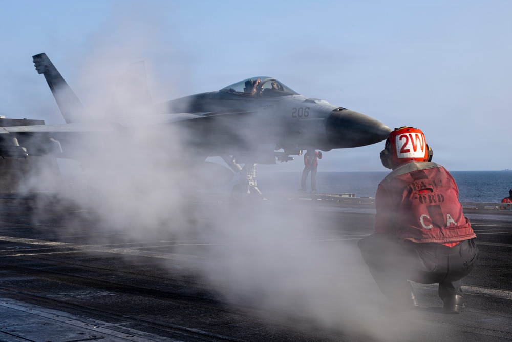 USS Abraham Lincoln (CVN72) supports Operation Epic Fury
