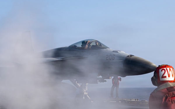 USS Abraham Lincoln (CVN72) supports Operation Epic Fury