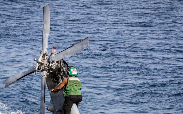 USS Frank E. Petersen Jr. (DDG 121) supports Operation Epic Fury