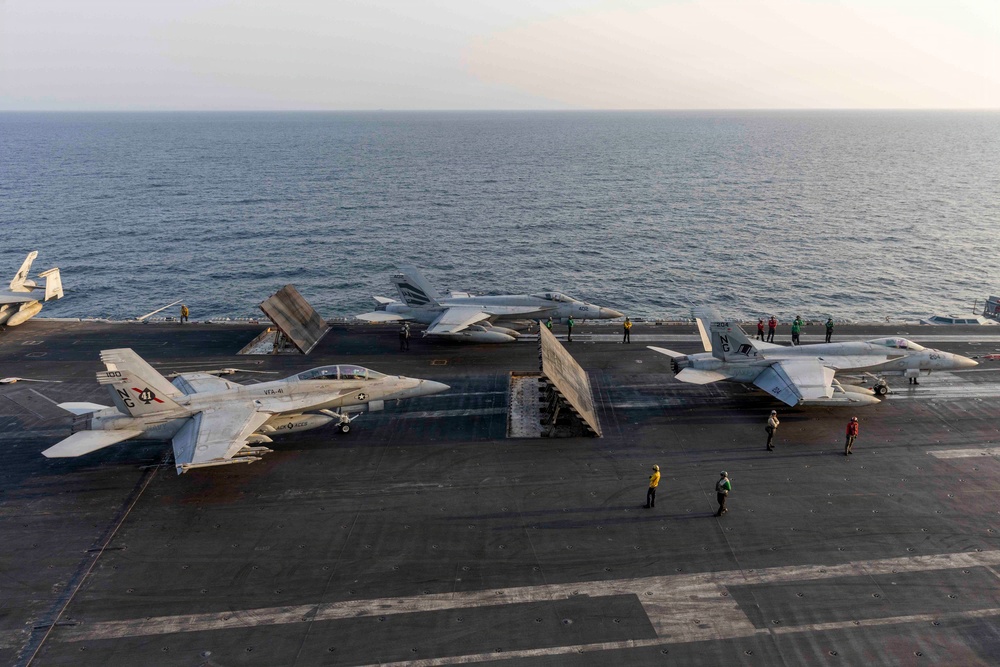 USS Abraham Lincoln (CVN72) supports Operation Epic Fury