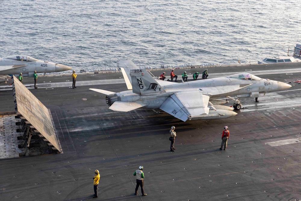 USS Abraham Lincoln (CVN72) supports Operation Epic Fury