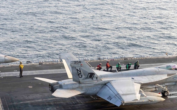 USS Abraham Lincoln (CVN72) supports Operation Epic Fury