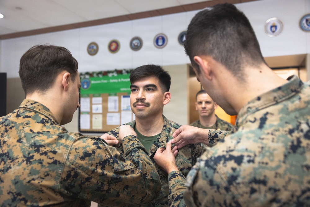 Promotion to Corporal