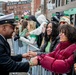 Pre-Commissioning Unit (PCU) Harvey C. Barnum Jr. (DDG 124) Crew March in Boston St. Patrick’s Day Parade