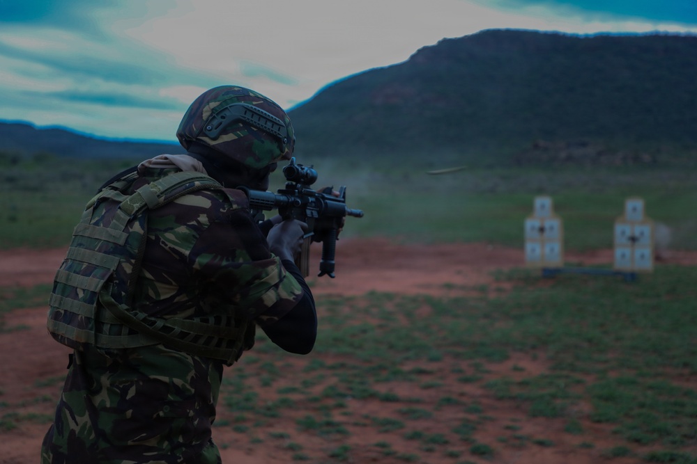 US infantry, Kenya Defense Forces rangers conclude bilateral live-fire training during Justified Accord 2026