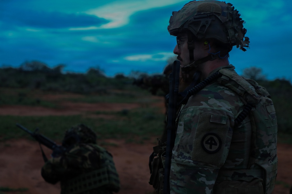 US infantry, Kenya Defense Forces rangers conclude bilateral live-fire training during Justified Accord 2026