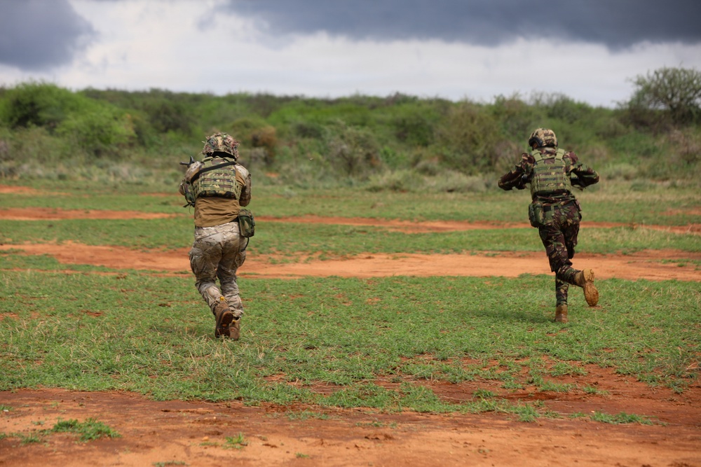 US infantry, Kenya Defense Forces rangers conclude bilateral live-fire training during Justified Accord 2026