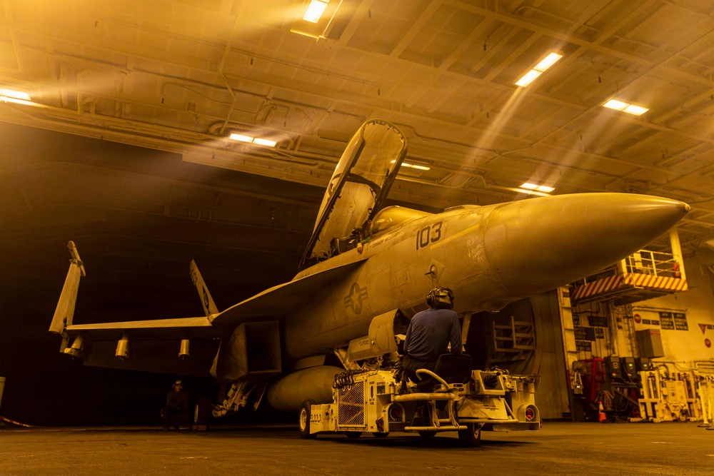 USS Abraham Lincoln (CVN72) supports Operation Epic Fury