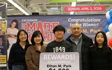 Big Wins for Bright Minds: Three Scholars Earn $4,000 in Worldwide Army &amp; Air Force Exchange Service Sweepstakes