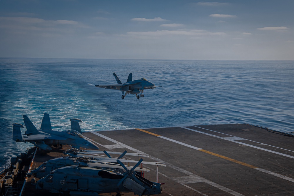 Nimitz Conducts Flight Ops