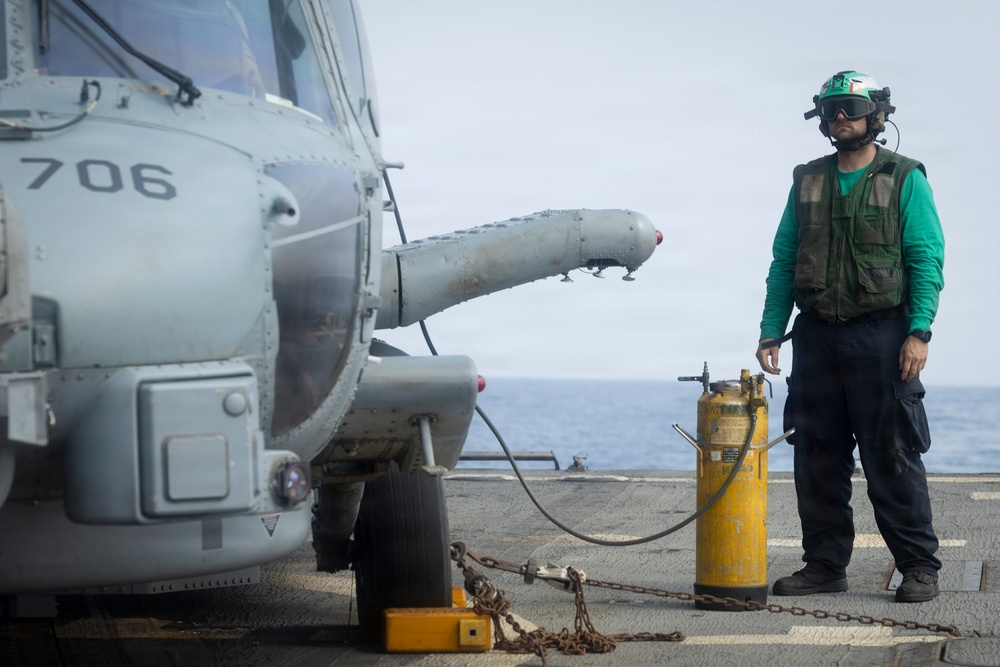 USS Delbert D. Black (DDG 119) supports Operation Epic Fury