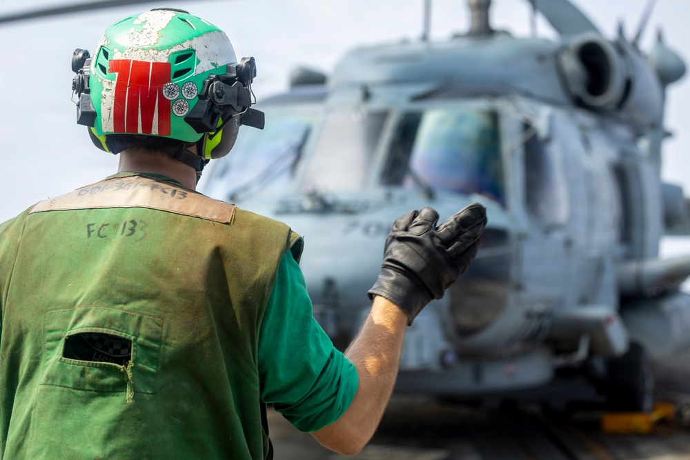 USS Delbert D. Black (DDG 119) supports Operation Epic Fury