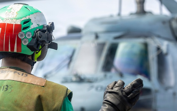 USS Delbert D. Black (DDG 119) supports Operation Epic Fury