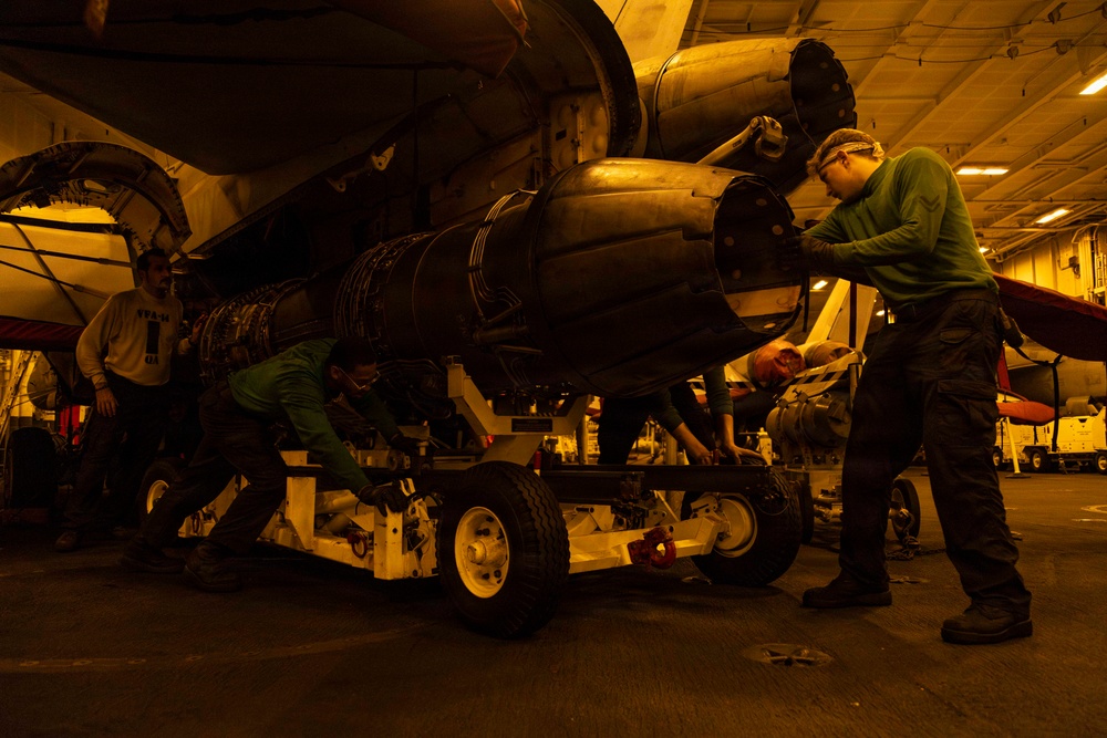 USS Abraham Lincoln (CVN72) supports Operation Epic Fury