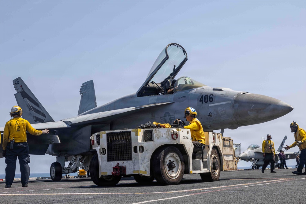 USS Abraham Lincoln (CVN72) supports Operation Epic Fury