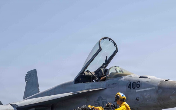 USS Abraham Lincoln (CVN72) supports Operation Epic Fury