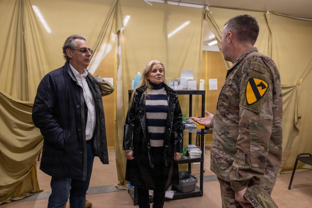 Roman Pipko visits military base in Estonia