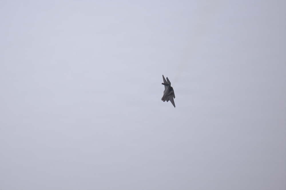 U.S. Air Force Fighter Jets Take Off During Operation Epic Fury