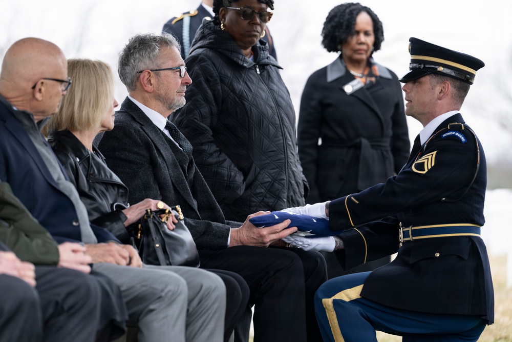 Military Funeral Honors are Conducted for U.S. Army Cpl. Thaddeus Pecorak