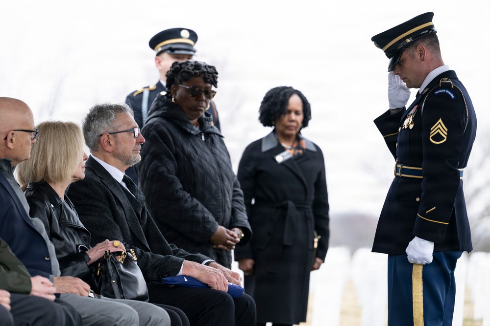 Military Funeral Honors are Conducted for U.S. Army Cpl. Thaddeus Pecorak