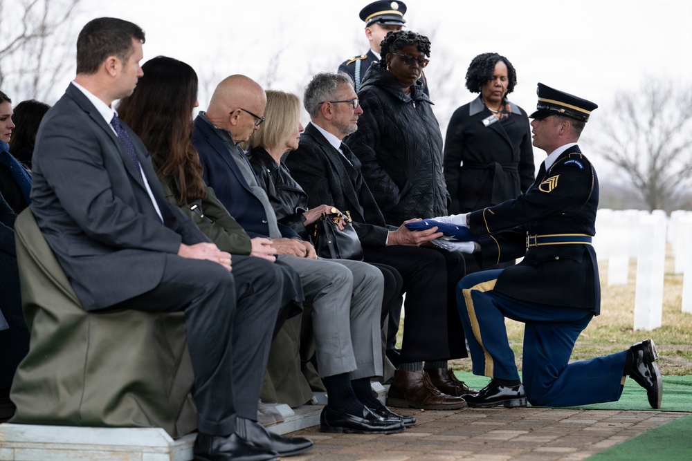Military Funeral Honors are Conducted for U.S. Army Cpl. Thaddeus Pecorak