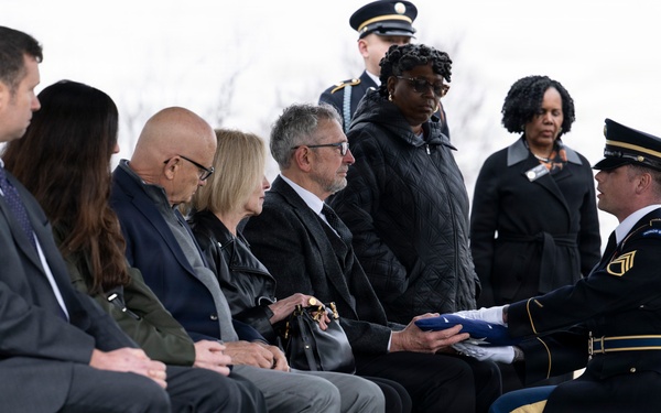 Military Funeral Honors are Conducted for U.S. Army Cpl. Thaddeus Pecorak