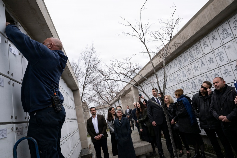 Military Funeral Honors are Conducted for U.S. Army Cpl. Thaddeus Pecorak