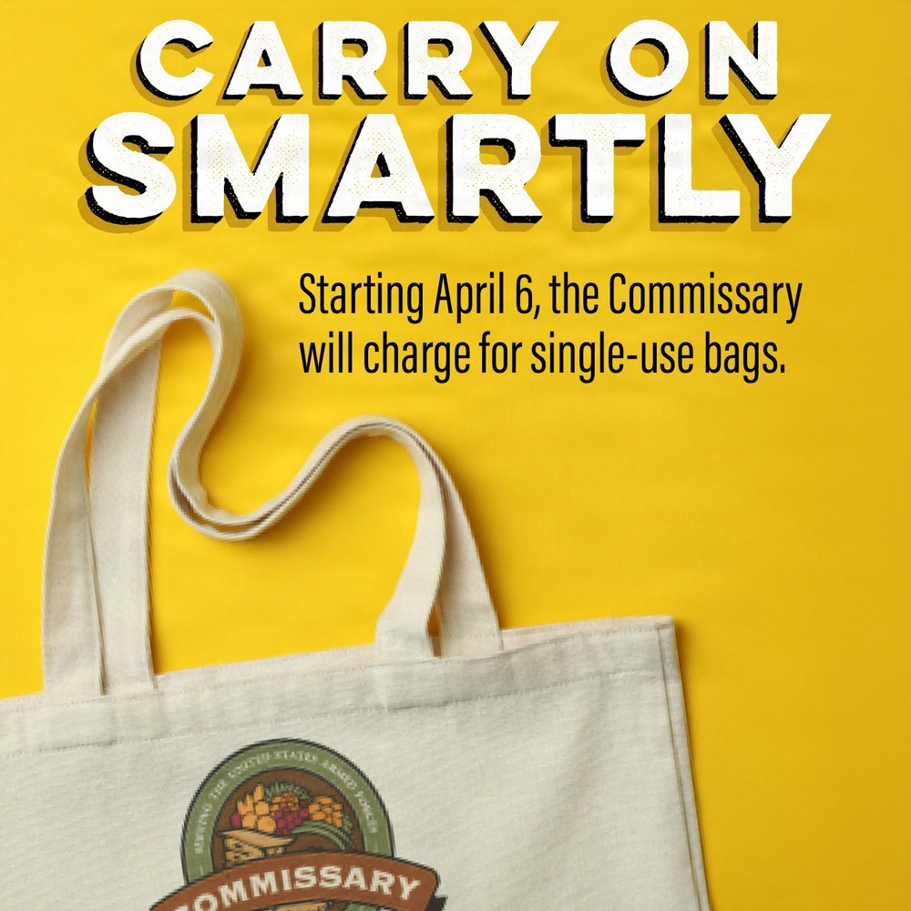 Commissaries to start selling single-use paper and plastic bags on April 6