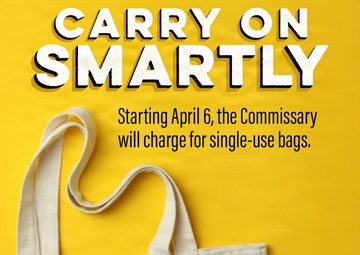 Commissaries to start selling single-use paper and plastic bags on April 6