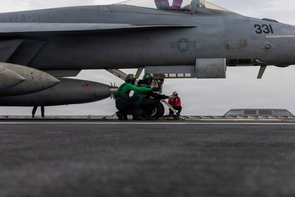 USS Gerald R. Ford (CVN 78) supports Operation Epic Fury