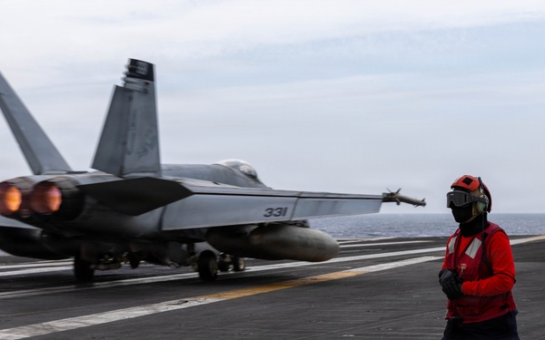 USS Gerald R. Ford (CVN 78) supports Operation Epic Fury