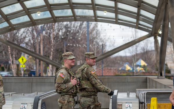 JTF-DC patrols Stadium-Armory metro