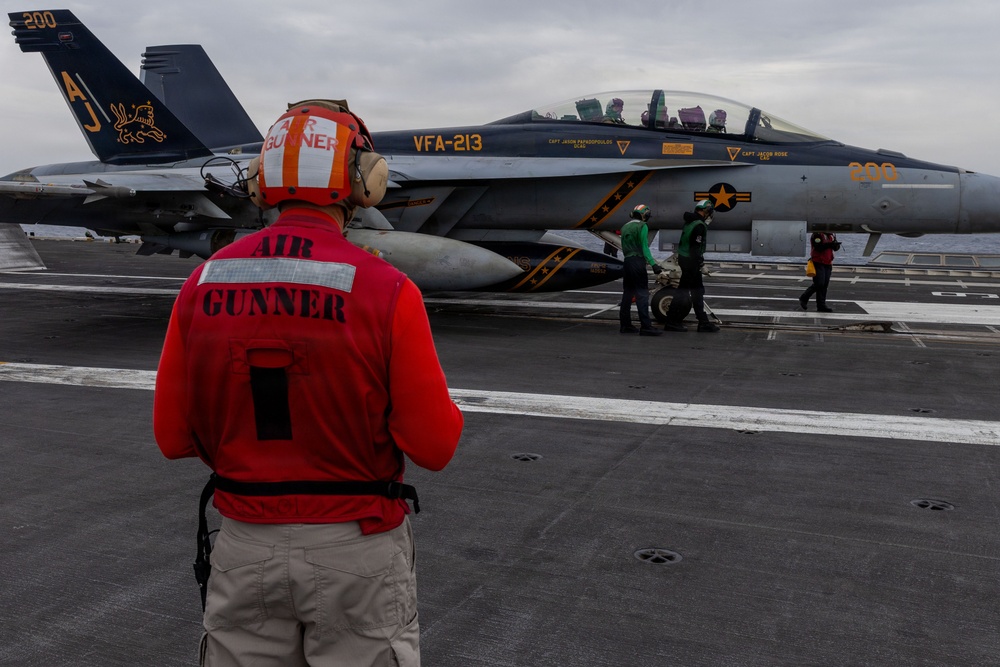 USS Gerald R. Ford (CVN 78) supports Operation Epic Fury