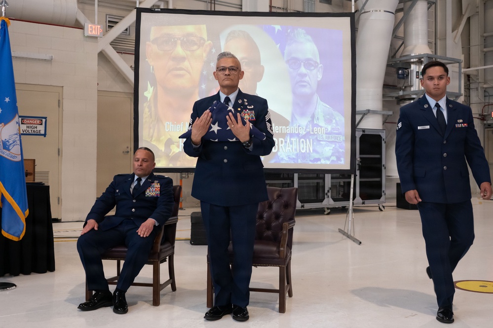 Chief Master Sgt. Hernandezleon Retirement