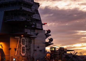USS Gerald R. Ford (CVN 78) supports Operation Epic Fury