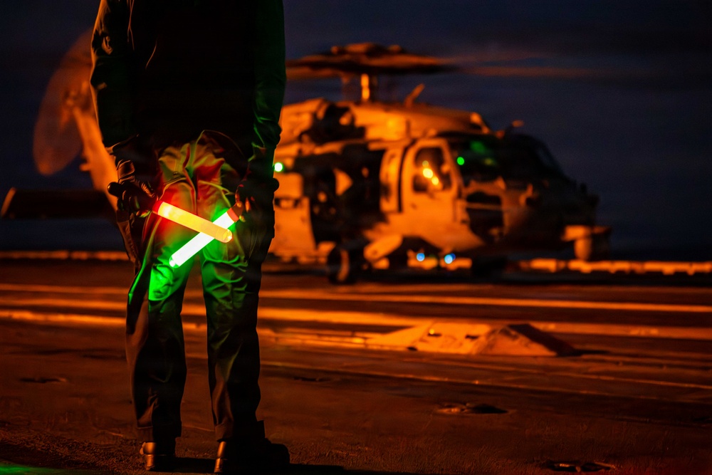 USS Gerald R. Ford (CVN 78) supports Operation Epic Fury