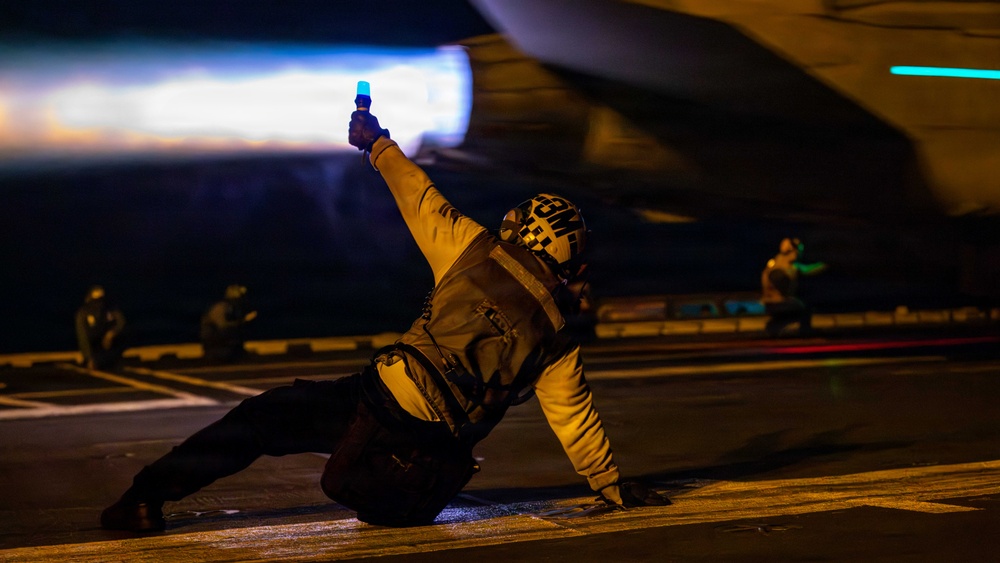 USS Gerald R. Ford (CVN 78) supports Operation Epic Fury