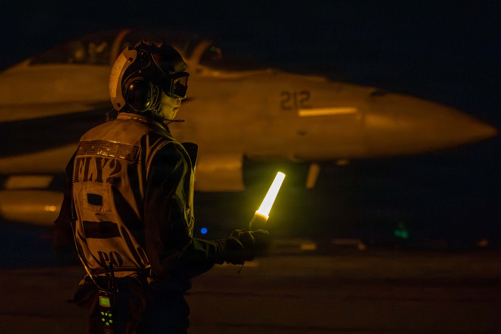 USS Gerald R. Ford (CVN 78) supports Operation Epic Fury