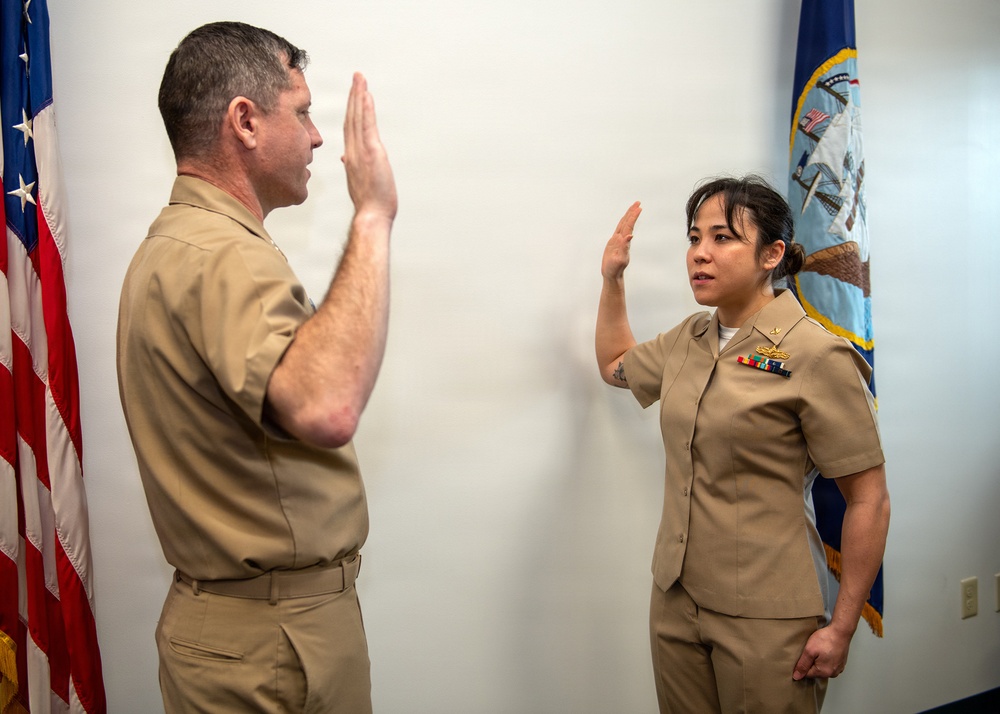 NAVSUP BSC | Lt. Austin Promotion