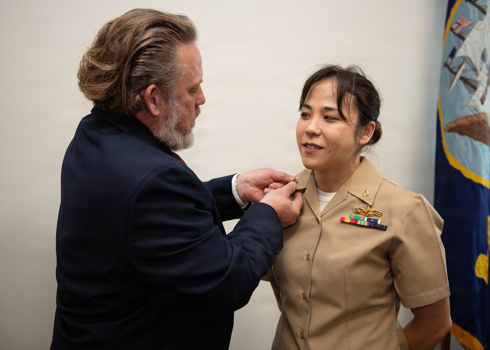 NAVSUP BSC | Lt. Austin Promotion