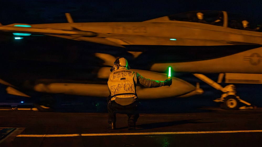 USS Gerald R. Ford (CVN 78) supports Operation Epic Fury