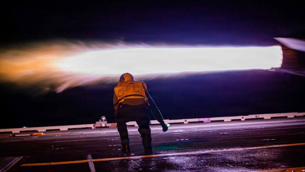 USS Gerald R. Ford (CVN 78) supports Operation Epic Fury