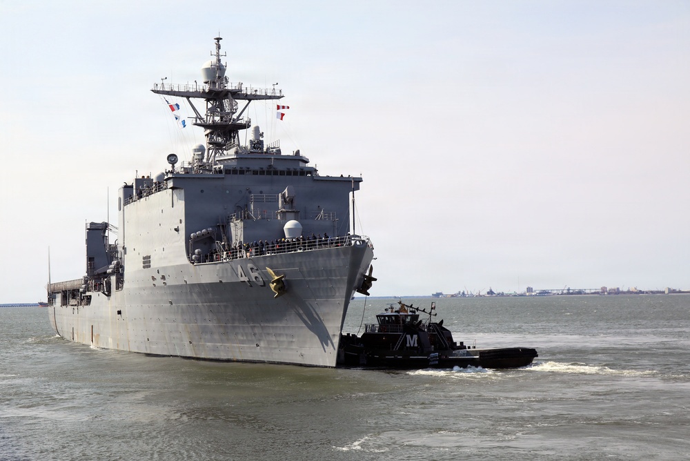 USS Tortuga is Back at Sea