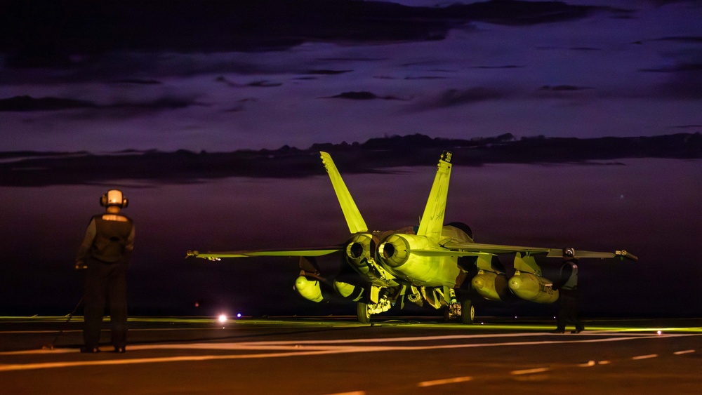 USS Gerald R. Ford (CVN 78) supports Operation Epic Fury