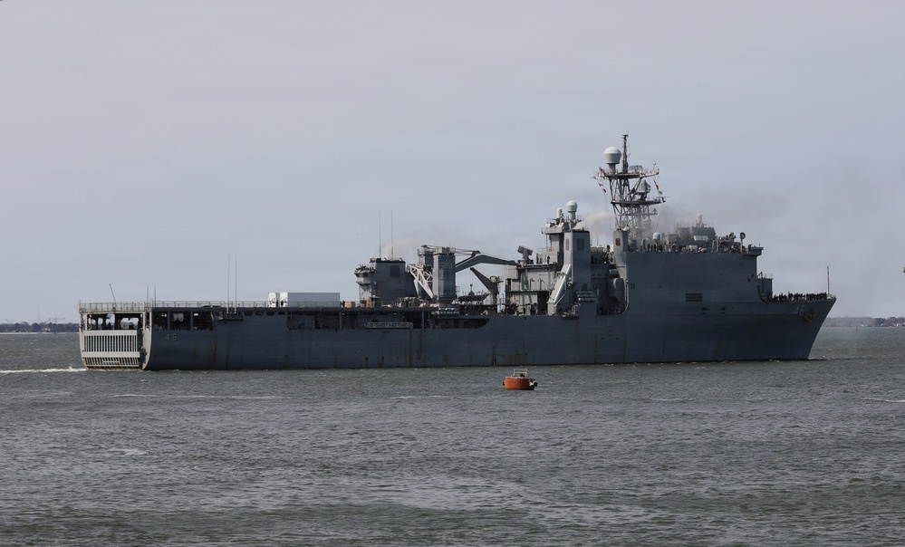 USS Tortuga is Back at Sea