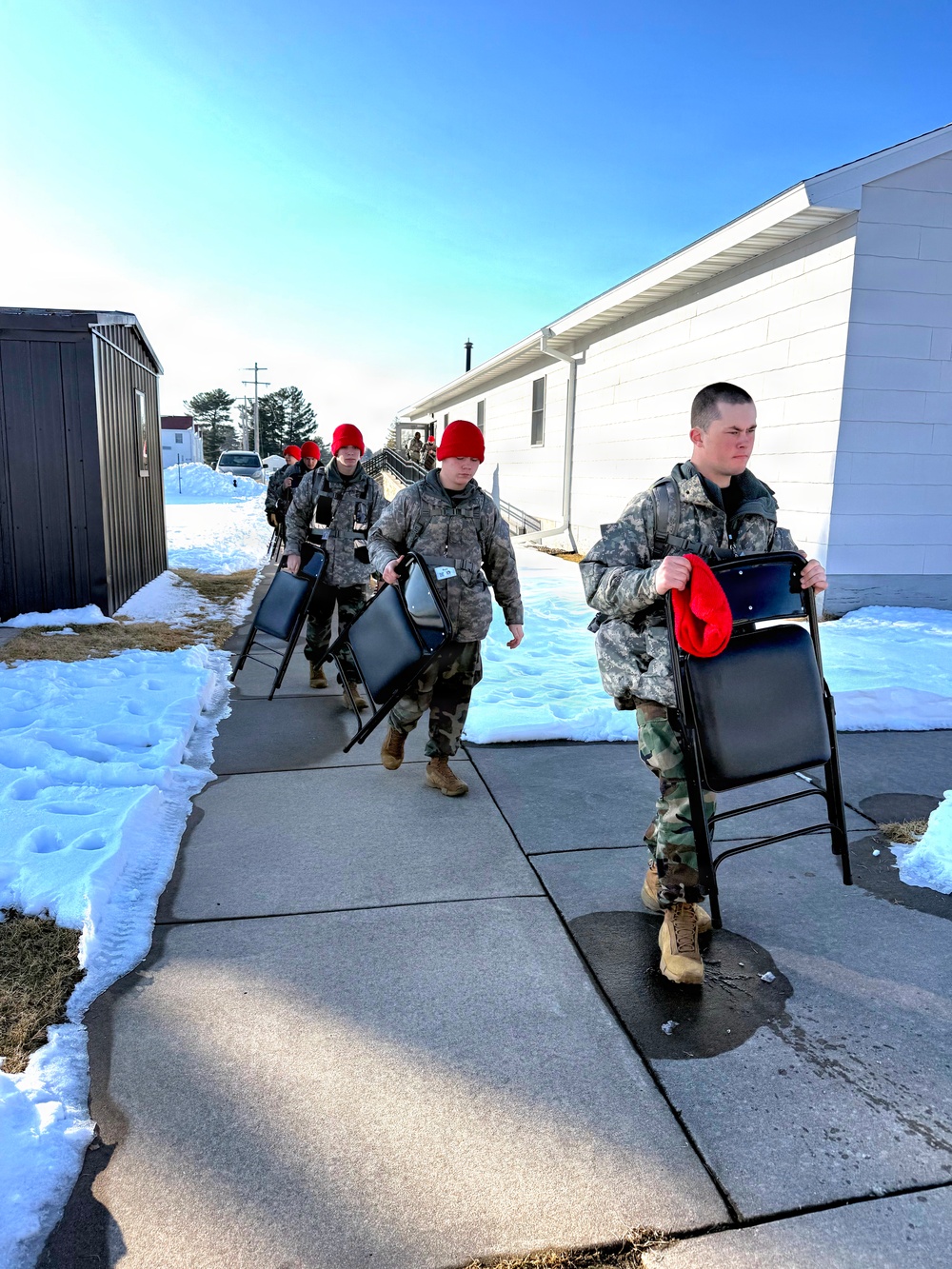 Wisconsin Challenge Academy cadets learn about Operation Desert Storm during History Day event