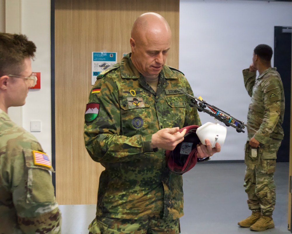 JMTG-U Innovation Cell Welcomes German Brig. Gen. for a Visit at Balli Airfield
