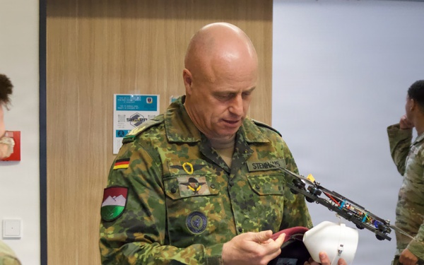 JMTG-U Innovation Cell Welcomes German Brig. Gen. for a Visit at Balli Airfield