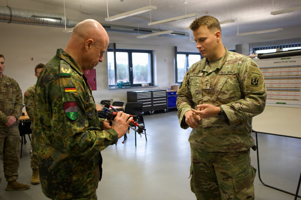 JMTG-U Innovation Cell Welcomes German Brig. Gen. for a Visit at Balli Airfield