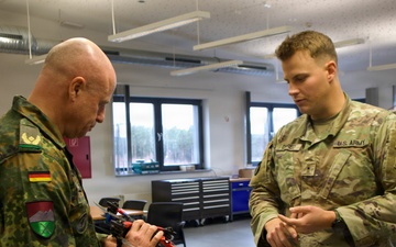 JMTG-U Innovation Cell Welcomes German Brig. Gen. for a Visit at Balli Airfield